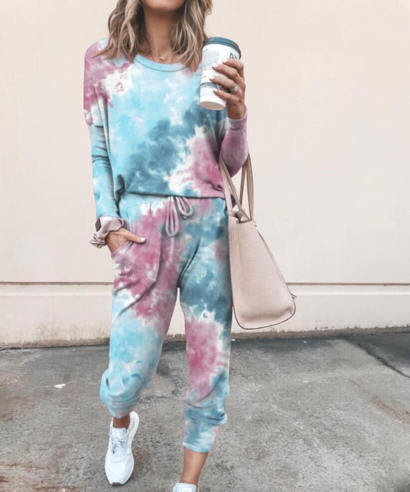 Long sleeve pullover and jogger pants set