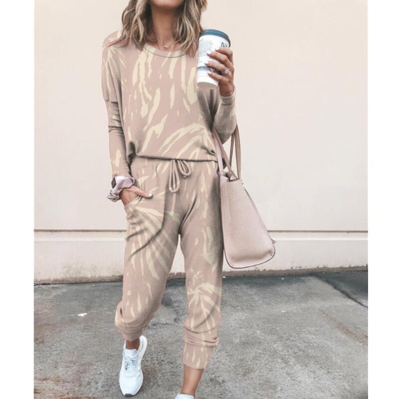 Long sleeve pullover and jogger pants set