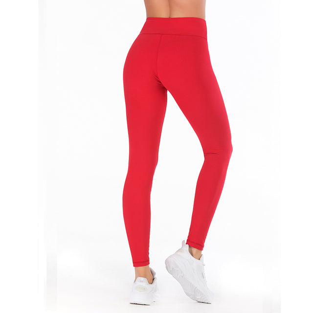 High-waist workout leggings